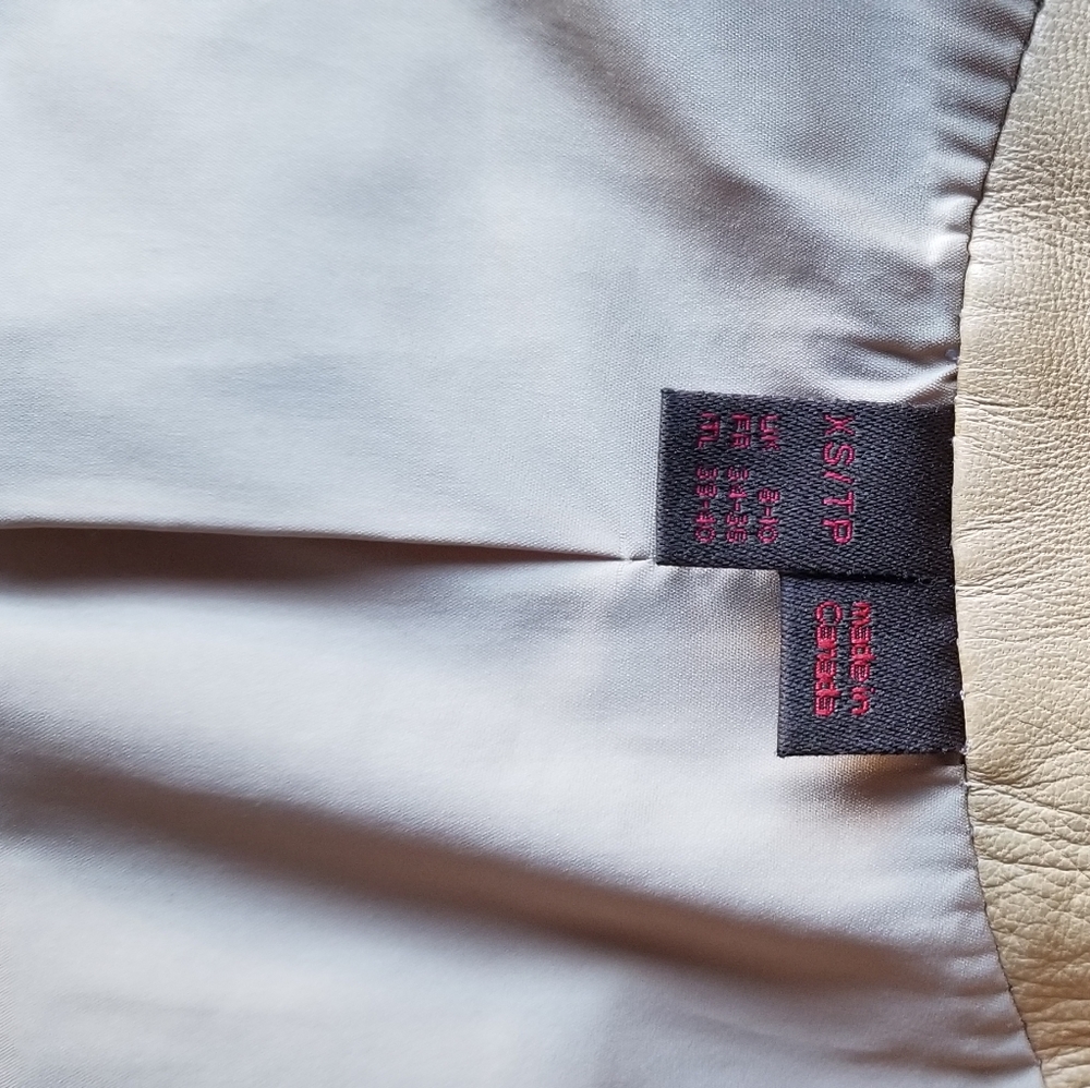 🇨🇦 Gorgeous Danier leather jacket | classic camel colour | blazer-style | Sz S - Picture 7 of 13